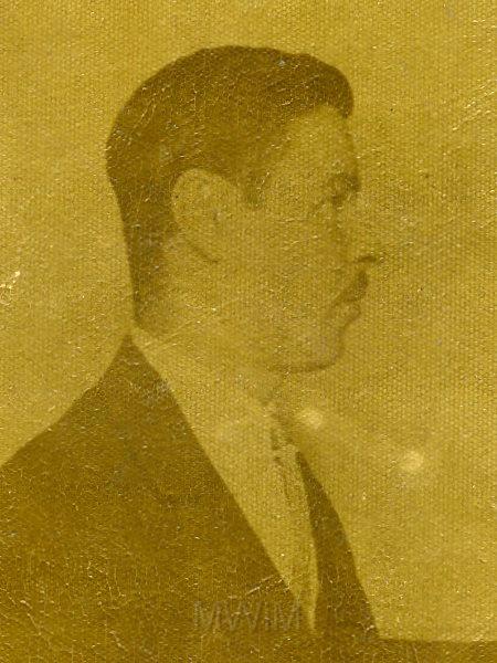 KKE 2080.jpg - Fot. Portet. Stanisław Żakiewicz – tata Łucji Jaczewskiej (z domu Żakiewicz), Wilno, lata 20-te XX wieku.